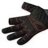 Gants Essential doigts longs par Typhoon, Noir/Rouge - Taille XL 