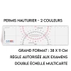 R�gle Cras Marine Hauturier bicolore