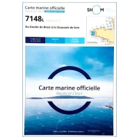 Carte marine 7148L du Shom - Du Goulet de Brest � la Chauss�e de Sein