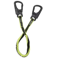 Longe �lastique 2 mousquetons aluminium double levier de s�curit� de 1 � 1m50 par Plastimo 