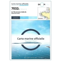 Carte marine 7032L du Shom - De l'�le de Groix � Belle-�le - Abords de Lorient