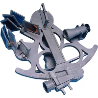 Sextant Davis Mark 25 � Haute Pr�cision pour Navigation Astronomique et C�ti�re avec Optique Champ Total et �clairage LED