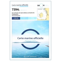 Carte marine 7394L du Shom - De la Pointe de Saint-Gildas au Goulet de Fromentine - Baie de Bourgneuf