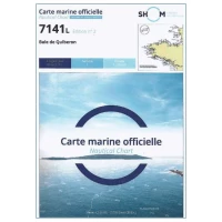 Carte marine 7141L du Shom - Baie de Quiberon