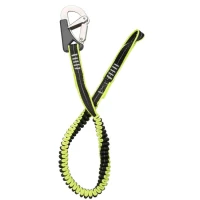 Longe �lastique 1 mousqueton inox double s�curit� de 1 � 1m50 par Plastimo 