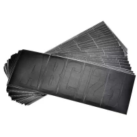 Kit d'adh�sifs pour l'immatriculation externe des bateaux - Noir