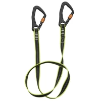 Longe plate 2 mousquetons aluminium Twist Lock de 1m50 par Plastimo 