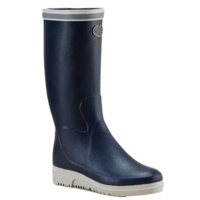 Bottes Marine Evo doubl�es Ponti Femme, adh�rence sur pont humide - Le Chameau