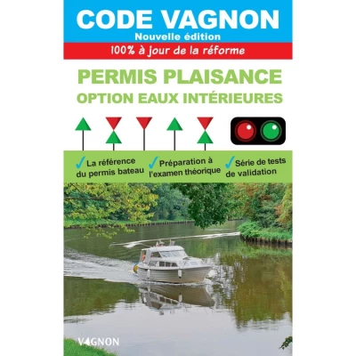 Permis Plaisance - Option eaux int�rieures - Vagnon
