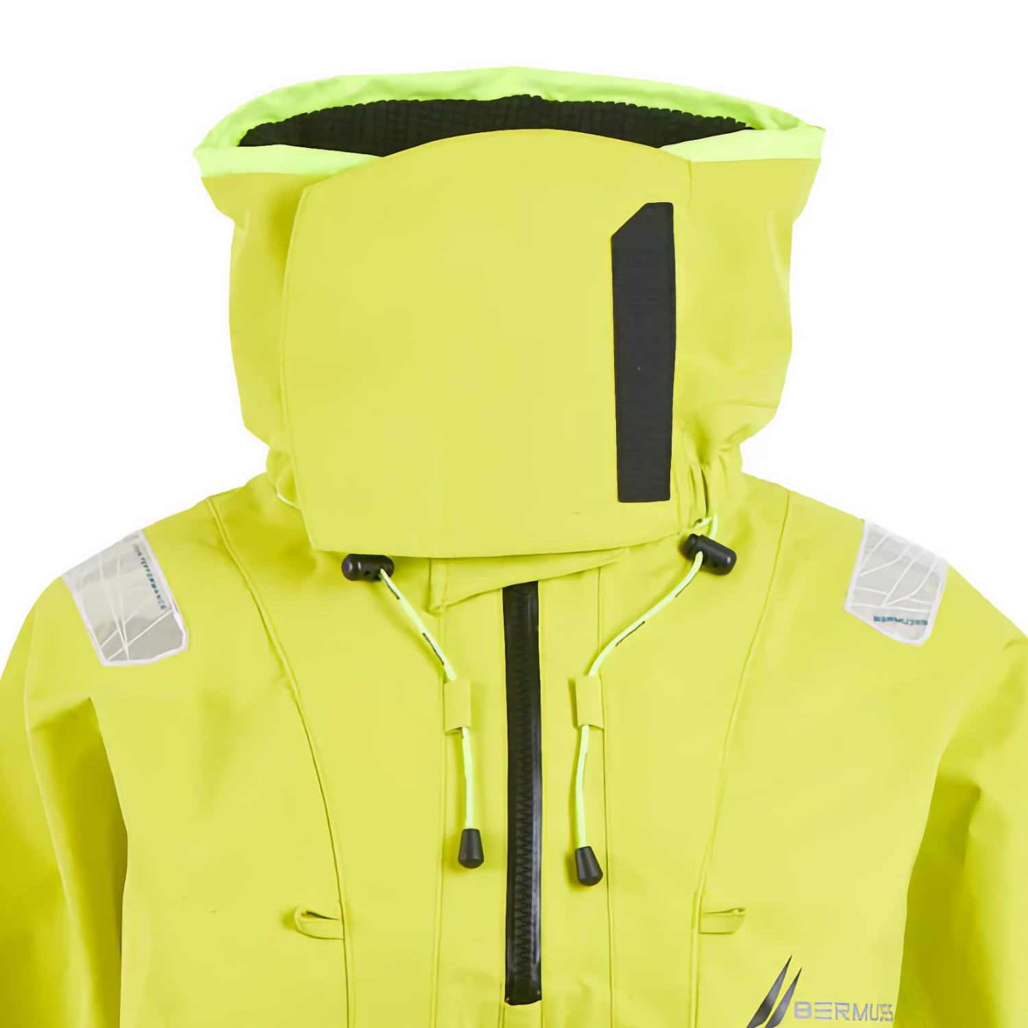 Détail col tempête fermé