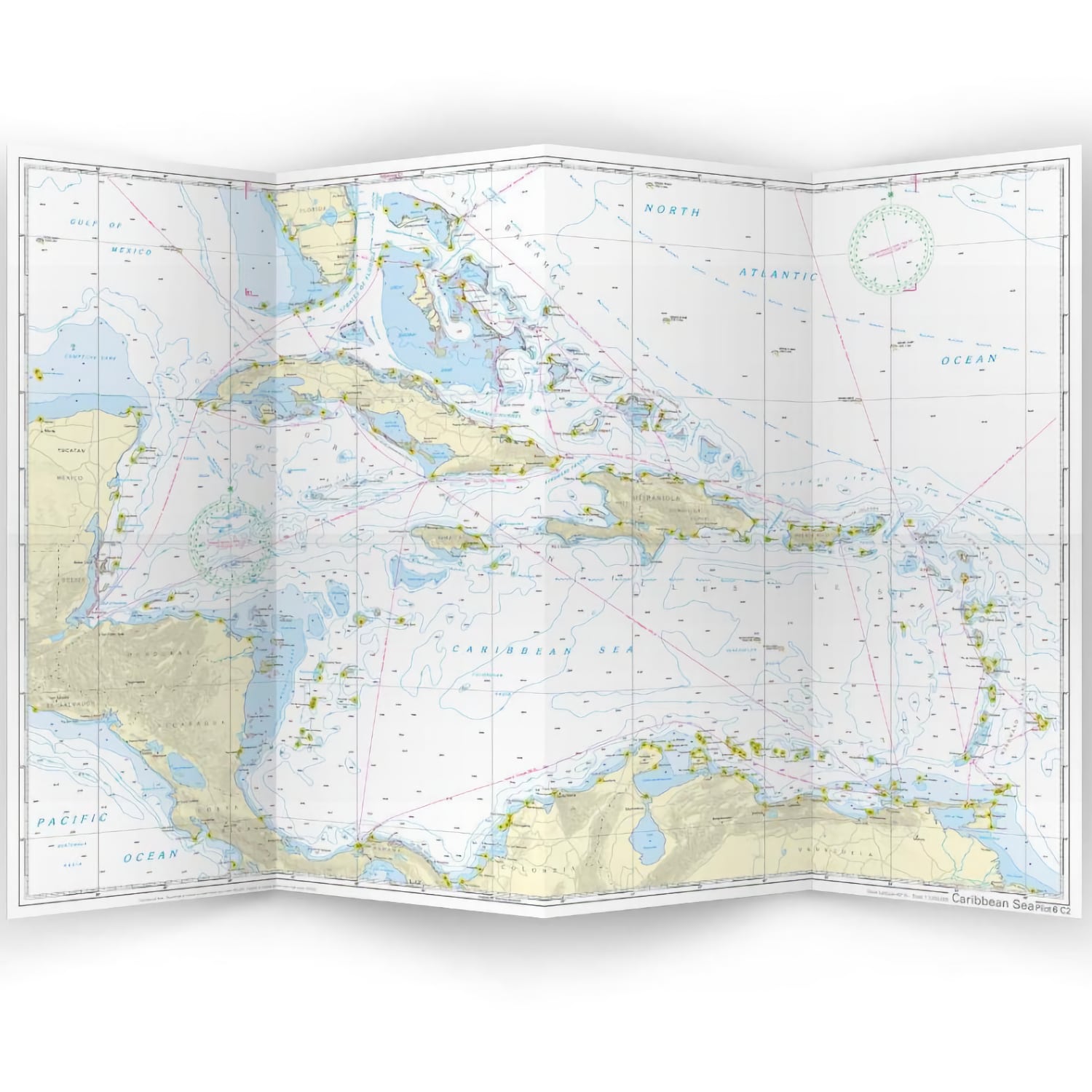 Vue verso partiellement déplié