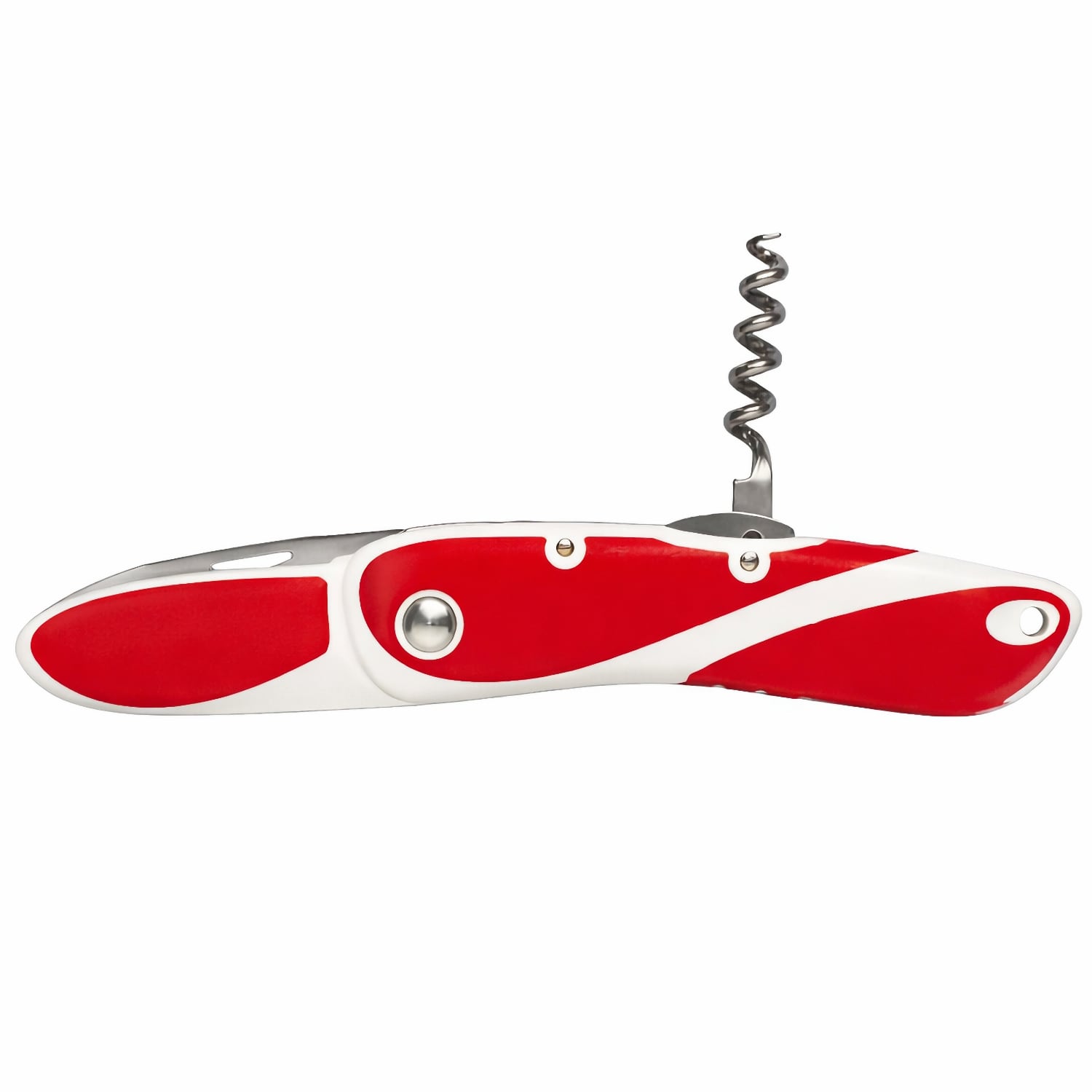 Détail couteau plié et tire bouchon