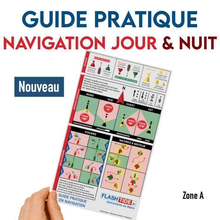 Commande � Hermeray, Guide pratique en navigation jour & nuit - Balisage A, Cardinales & R�gles de barre