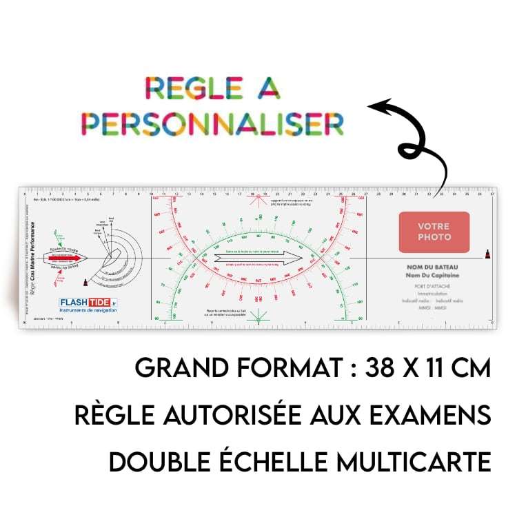 Rgle Cras Marine Performance tricolore - FlashTide