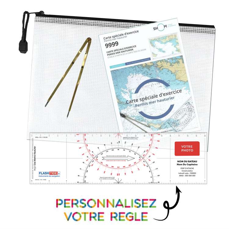 Personnaliser Pack permis plaisance hauturier personnalis