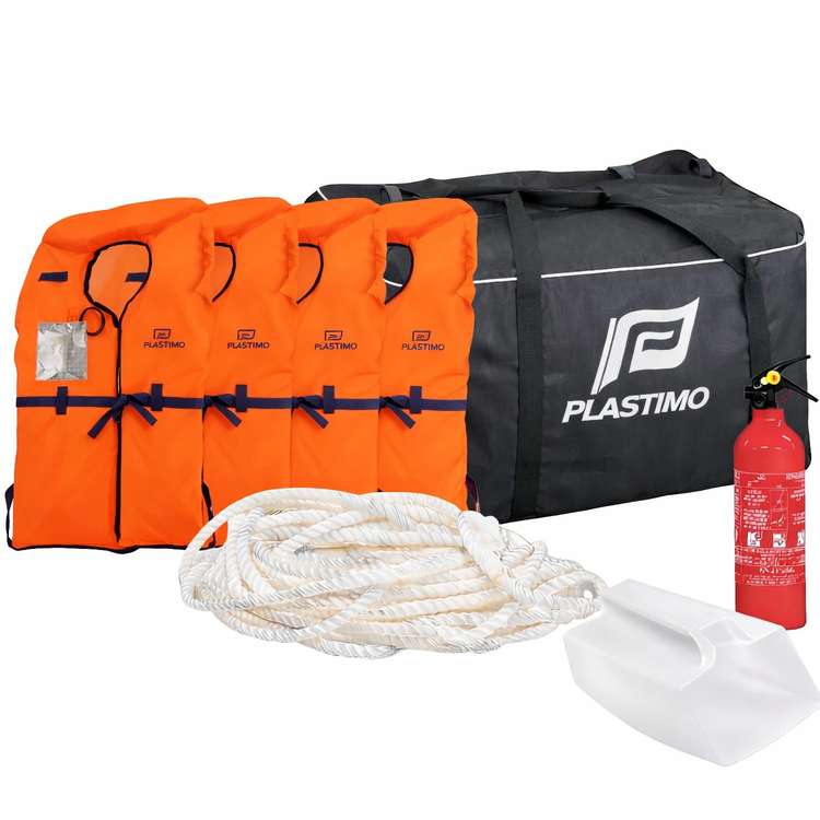 Sac armement 4 personnes pour navigation � 6 milles d'un abri par Plastimo - Plastimo