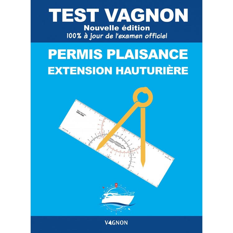 Personnaliser Cahier de tests pour le permis hauturier