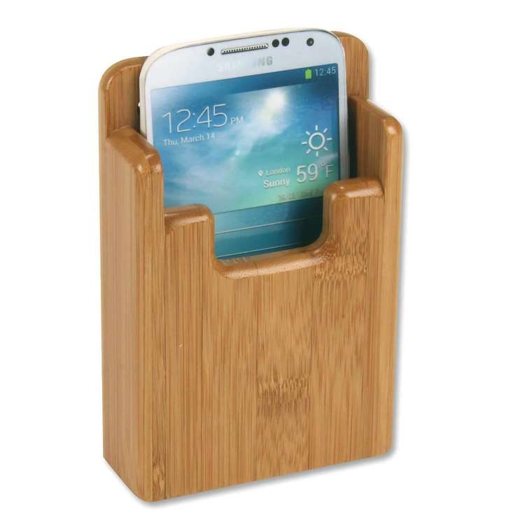 Support bambou pour tlphone portable par Bamboo Marine System - Bamboo Marine