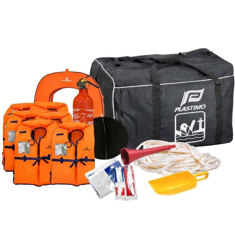 Sac armement 6 personnes pour navigation � 6 milles d'un abri par Plastimo - Plastimo