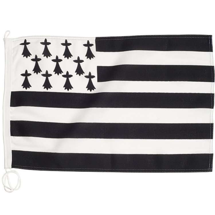 Pavillon rgion Bretagne 30 x 45 cm - Plastimo