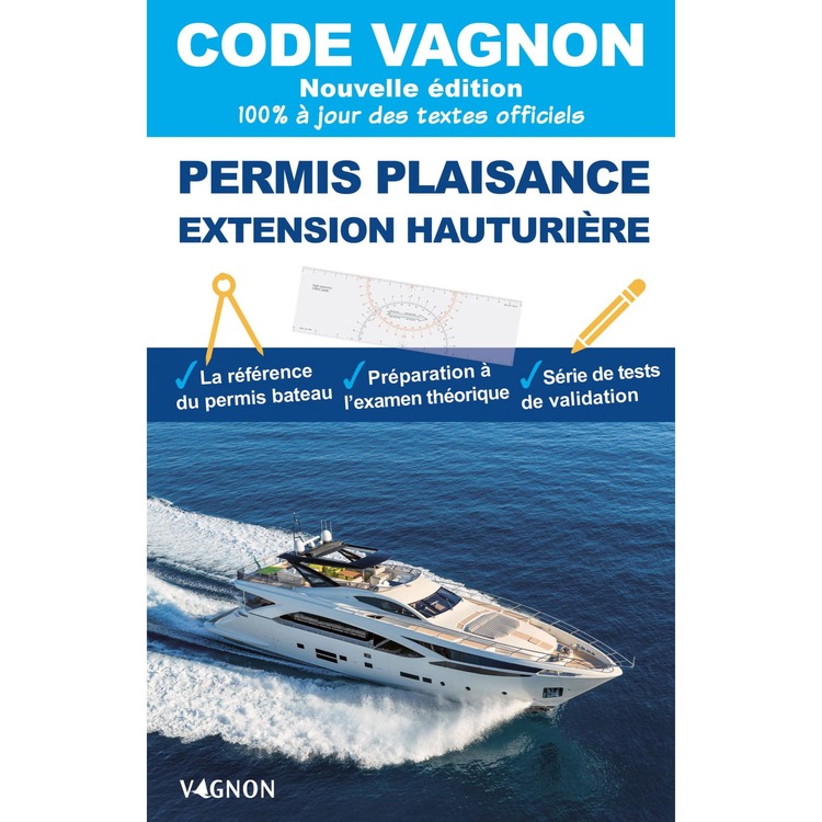 Personnaliser Permis plaisance extension hauturire