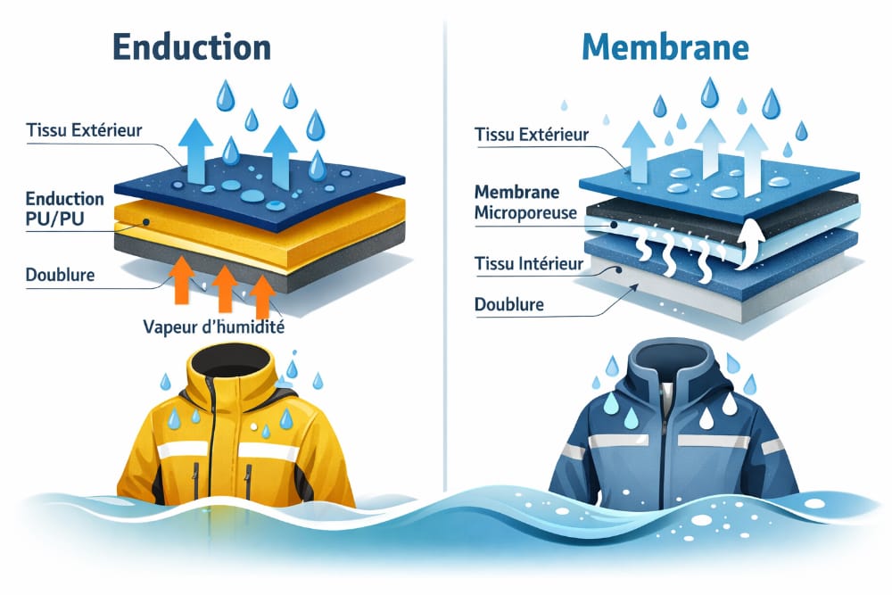 Enduction ou membrane : choisir la bonne technologie